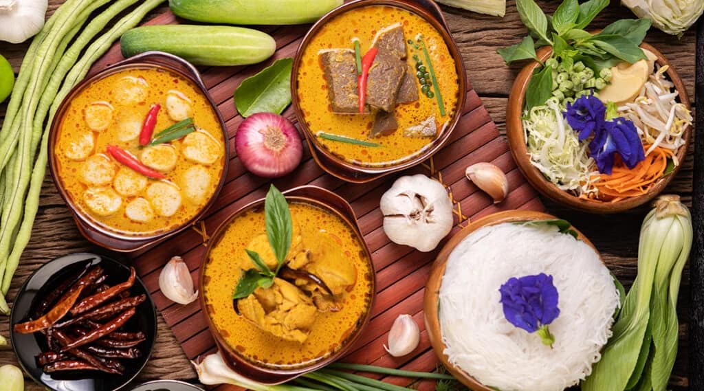 bamboo dishes of assam